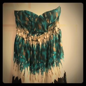 Minuet Strapless Cocktail Dress